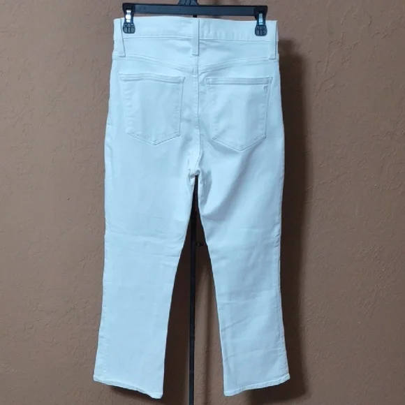 Madewell Women's White Cali Demi-Boot Jeans Size 26 - Picture 5 of 6